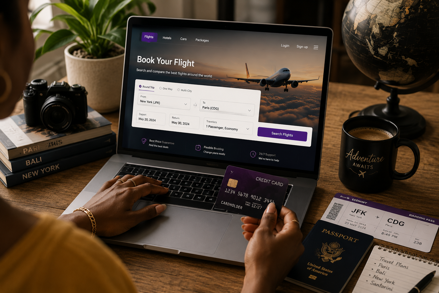 Airline Ticket Booking